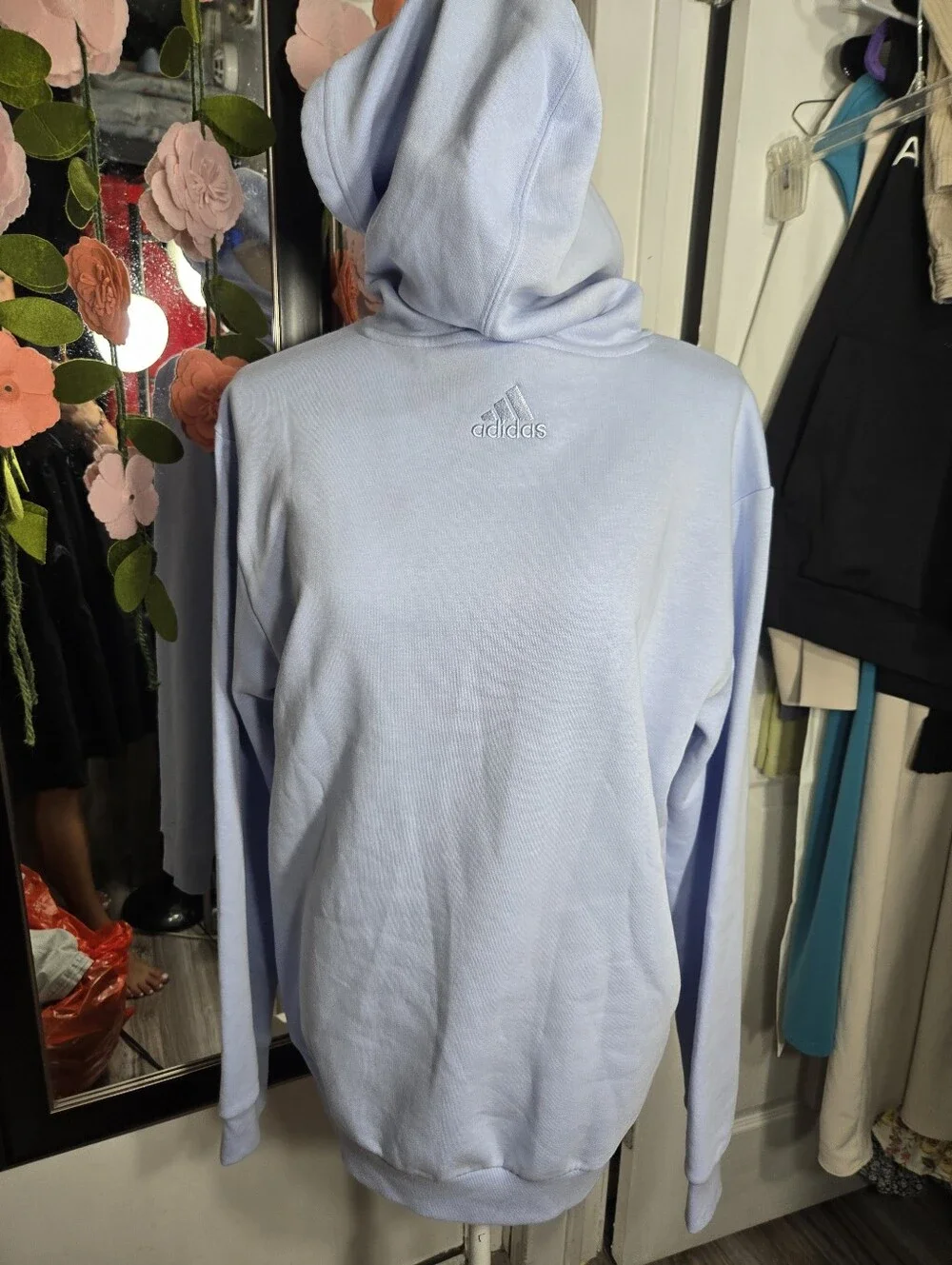 Adidas Men's Blue Dawn Sweatshirt Sz M NWT